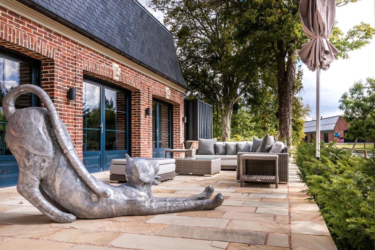 Hotel Les Jardins De Josephine - Le Manoir Évreux Exteriér fotografie